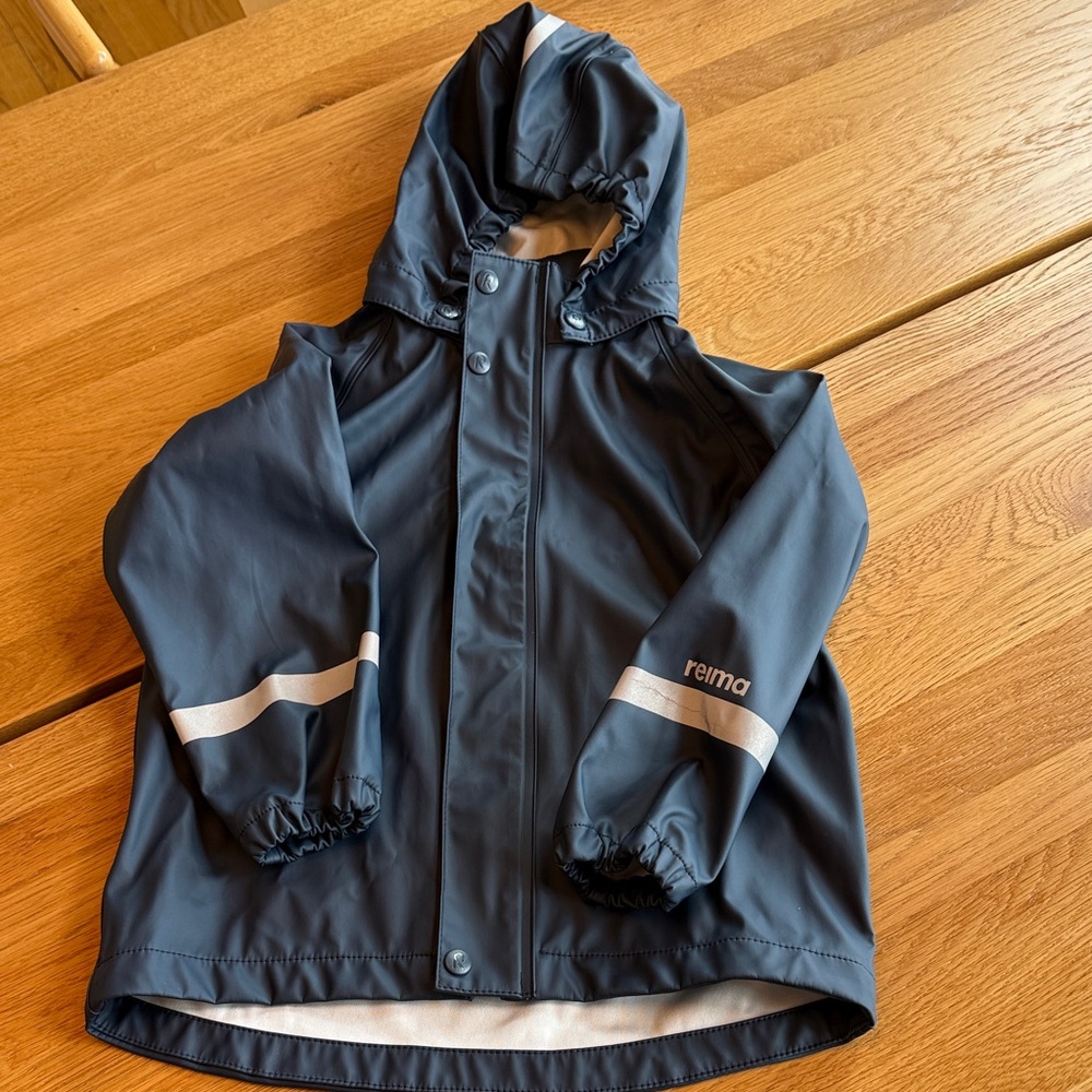 Kids Raincoat - Navy Blue